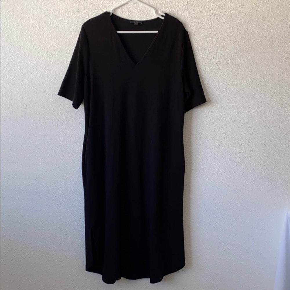 COS Black MIDI Dress